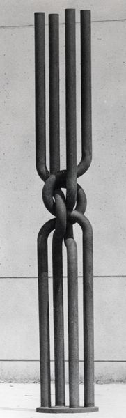 <b><i>Untitled</i></b>, 1979, steel, ø 50x450 cm